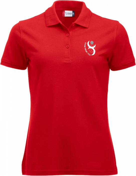 Clique - Coop Bowling Polo Women - Rojo