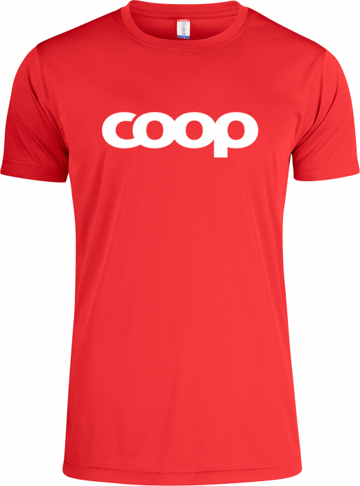 Clique - Coop Running T-Shirt Men - Rojo