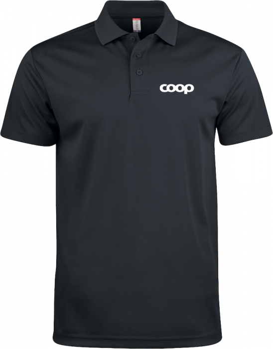 Clique - Coop Golf Polo - Negro