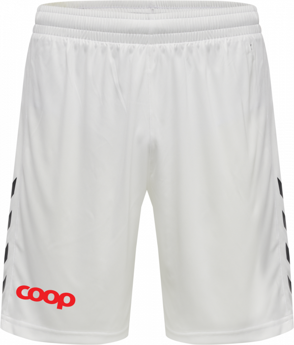 Hummel - Coop Fodbold Shorts Herre - Hvid & sort