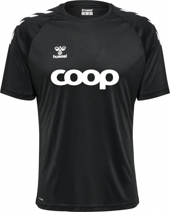 Hummel - Coop Håndbold T-Shirt Herre - Sort & hvid