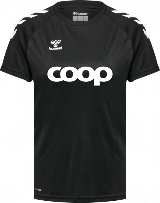 Hummel - Coop Håndbold T-Shirt Dame - Sort & hvid